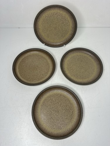 Denby romany brown side plates - romany,