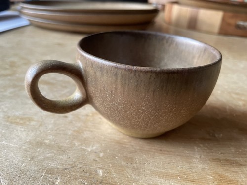 Denby romany cup and saucer - cup,