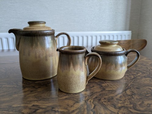 Denby romany pottery - romany, coffee