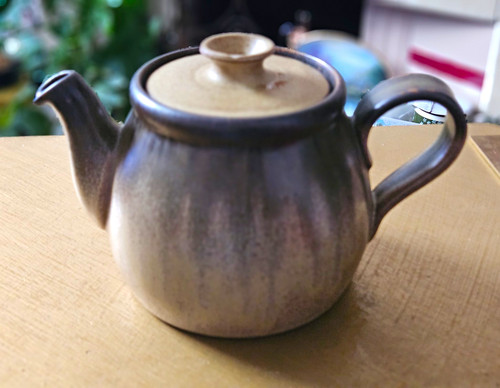 Vintage denby romany tea pot - romany,