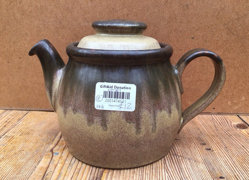 Vintage denby romany teapot - vintage,