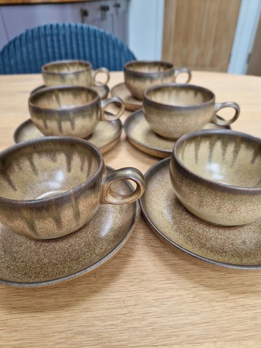 Denby romany set six cups - romany, &